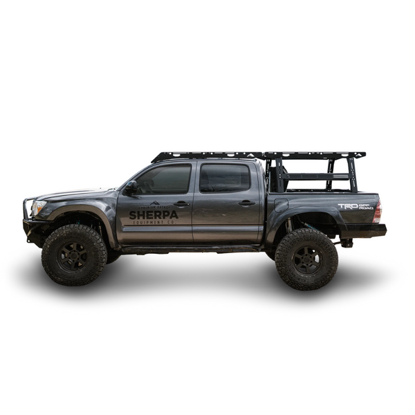 C4 Fabrication Rack Height PAK System Bed Rack for Tacoma (2005-2023)
