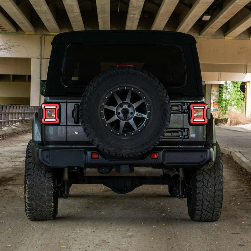 2018-2023 Jeep JL Wrangler LED Tail Lights (pair) - Aspire Auto Accessories