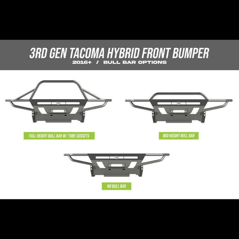 C4 Tacoma Hybrid Front Bumper For 3rd Gen Tacoma - Aspire Auto Accessories