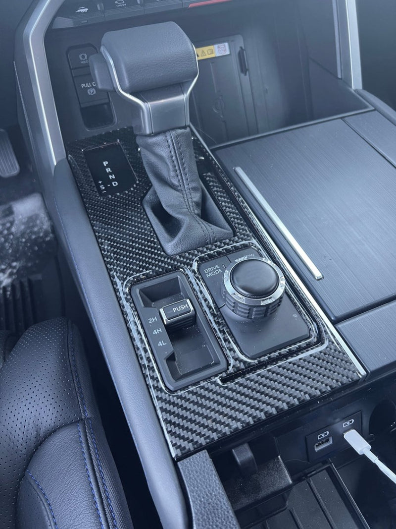 Center Console Overlays Fits 2022-2022 Toyota Tundra - Aspire Auto Accessories