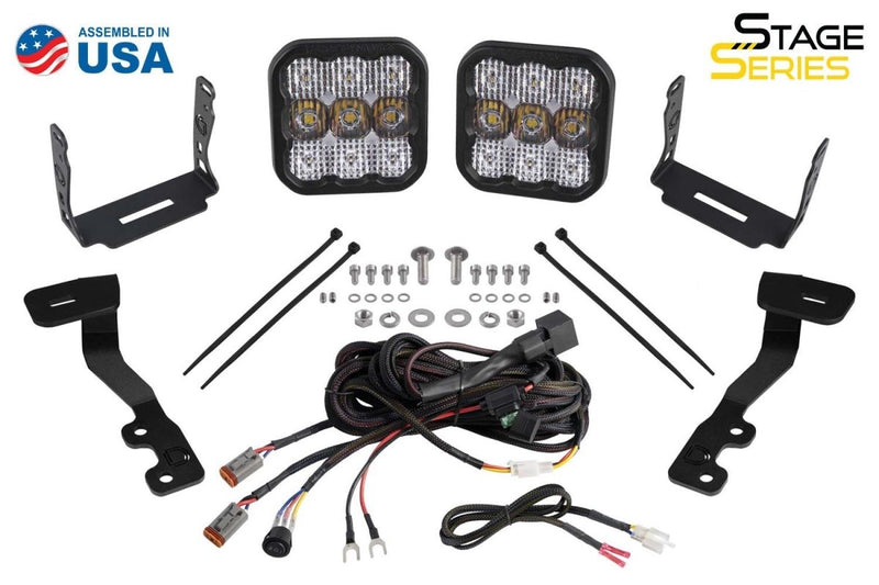 Diode Dynamics Stage Series Backlit Ditch Light Kit for 2022-2023 Toyota Tundra - Aspire Auto Accessories