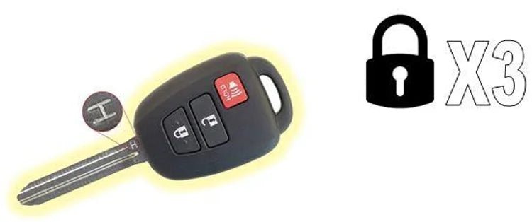 (H-Key Automatic) N2 Designs 2016-2023 Toyota Tacoma Plug & Play Remote Start Kit - Aspire Auto Accessories