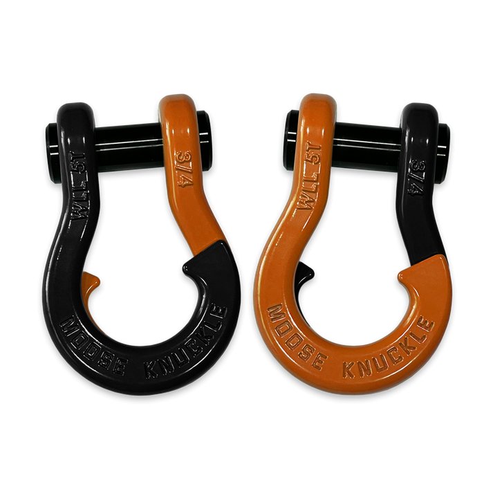 Jowl Recovery Split Shackle 3/4 - Black Hole - Moose Knuckle - Aspire Auto Accessories