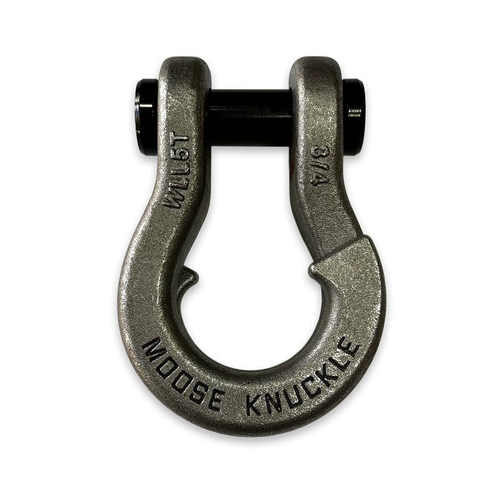 Jowl Recovery Split Shackle 3/4 - Raw Dog - Moose Knuckle - Aspire Auto Accessories