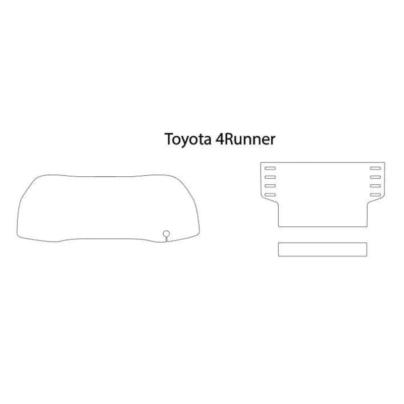 Screen ProTech Kit for 2020-2021 Toyota 4Runner - Aspire Auto Accessories