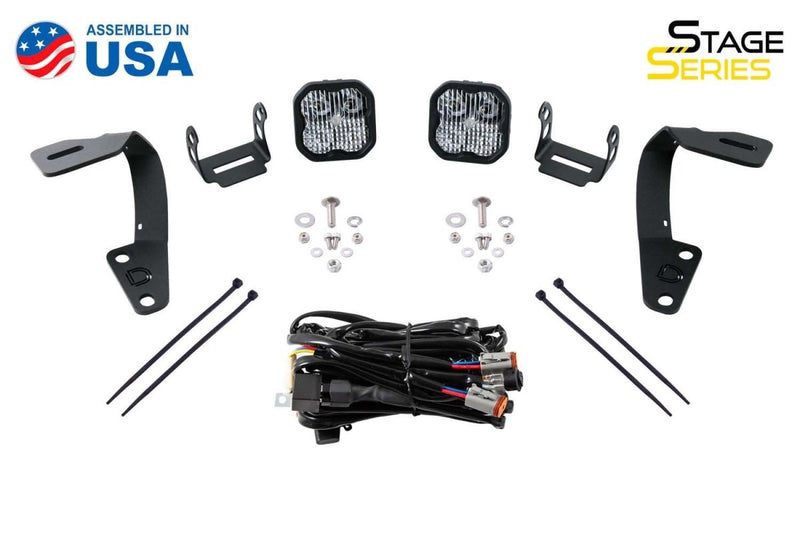 Stage Series Backlit Ditch Light Kit for 2010-2023 Toyota 4Runner - Aspire Auto Accessories