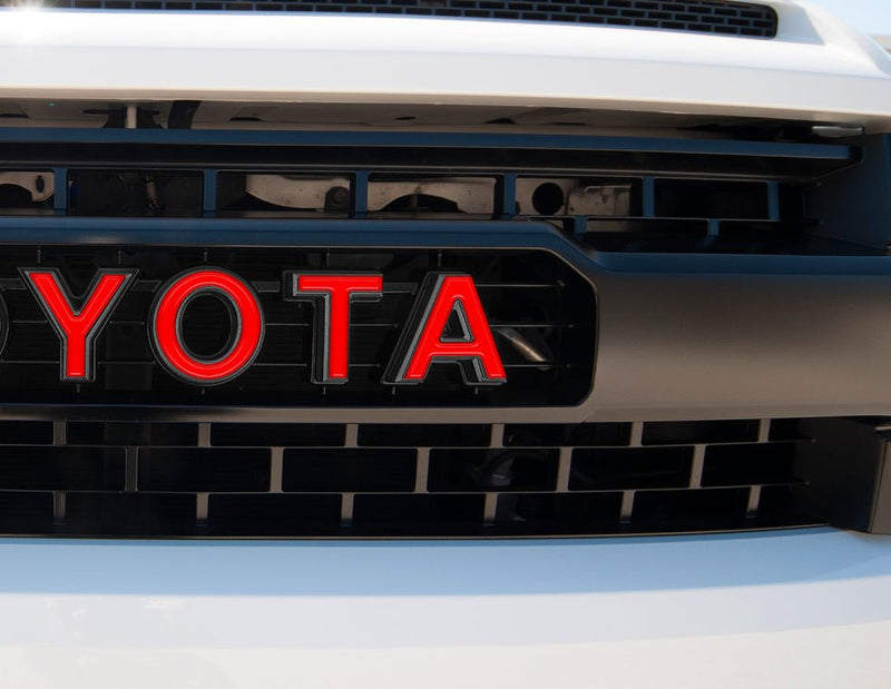 "TOYOTA" TRD Pro Grill Overlays Fits 2014-2021 Toyota Tundra - Aspire Auto Accessories