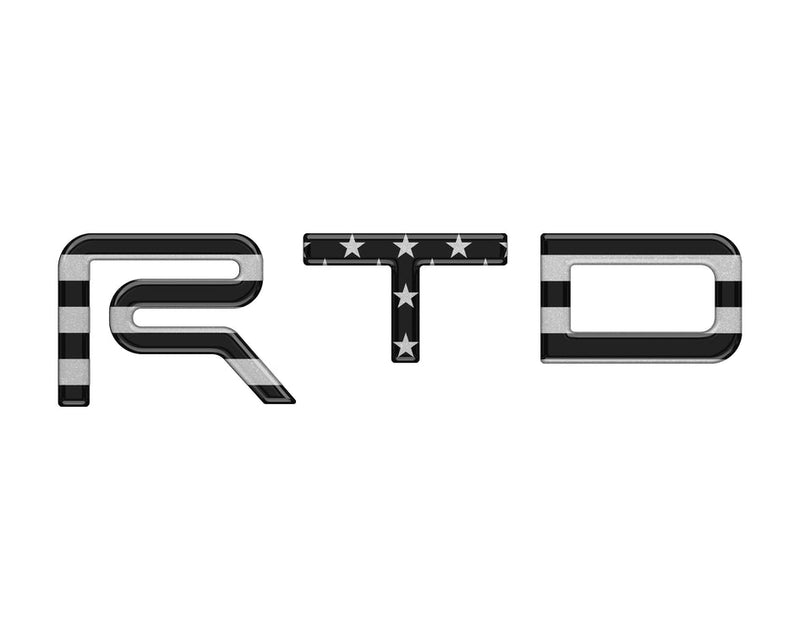TRD Grille Letter Inserts Fits 2022-2023 Toyota Tundra - Aspire Auto Accessories