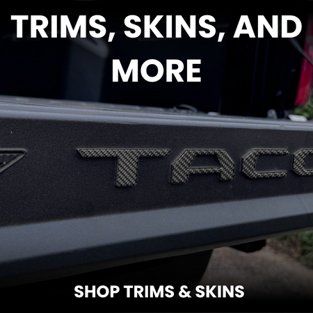 Exterior Accents, Inserts, Overlays, Skins, Trims for Tacoma (2024-2025)