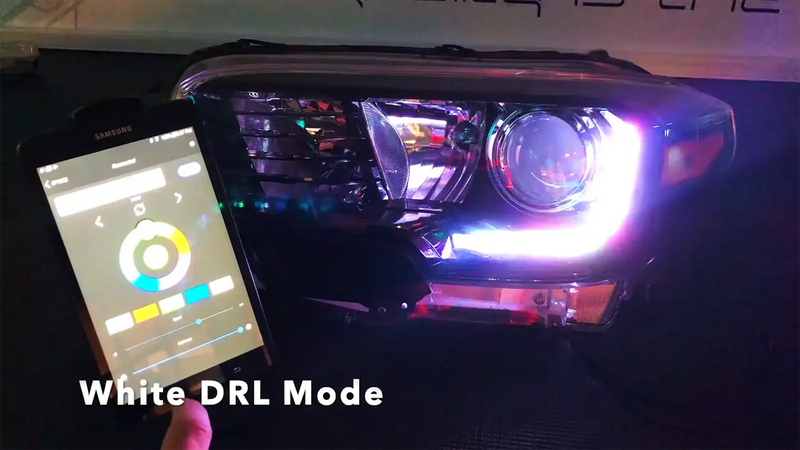 ORACLE Lighting Dynamic ColorSHIFT RGB+A Headlight DRL Kit for Tacoma