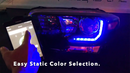 ORACLE Lighting Dynamic ColorSHIFT RGB+A Headlight DRL Kit for Tacoma (2016-2023) - Aspire Auto Accessories