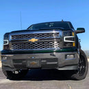 Alpharex PRO-Series Halogen Projector Black Headlights for Chevrolet Silverado 1500 (2014-2015) - Aspire Auto Accessories