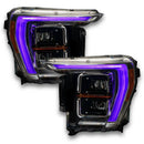 ORACLE Lighting 2021-2023 Ford F-150 ColorSHIFT RGB+W Headlight DRL Upgrade Kit - Aspire Auto Accessories