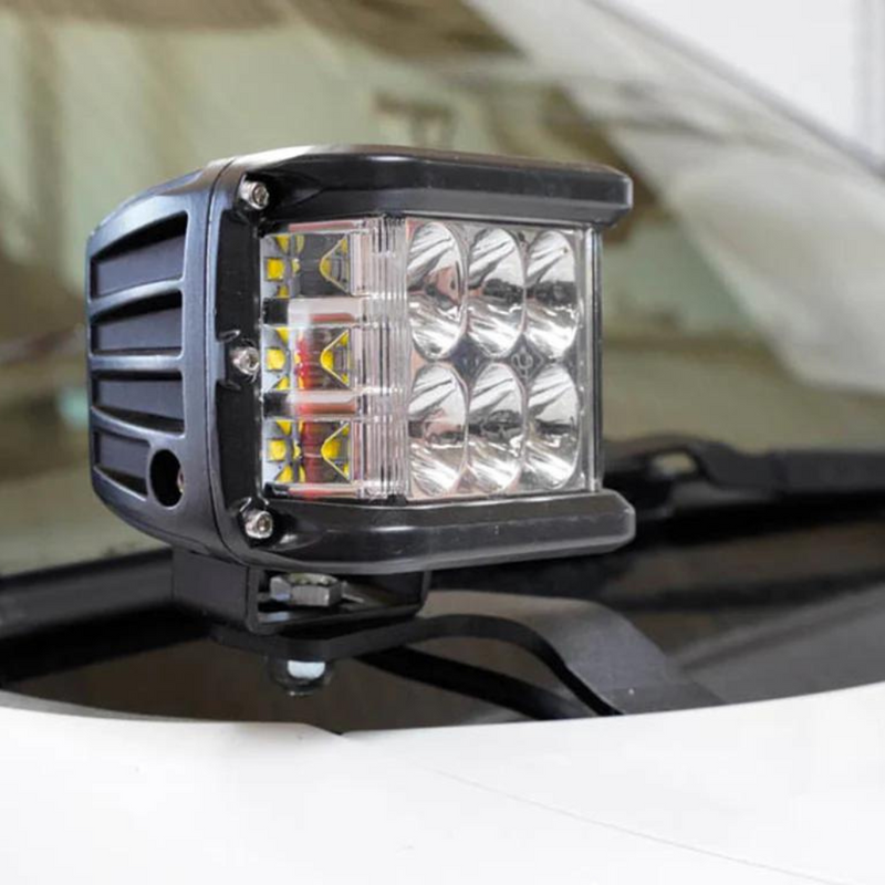 Cali Raised Low Profile Ditch Light Brackets Kit for Lexus GX 460 (2010-2022)