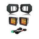 Cali Raised LED Fog Light Pod Replacements Brackets Kit for Toyota Tacoma (2016-2023) - Aspire Auto Accessories