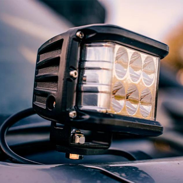 Cali Raised Low Profile LED Ditch Light Brackets Kit for Tundra (2014-2021)