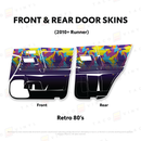 Taco Vinyl Door Skins for 4Runner (2010-2024)