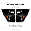 Taco Vinyl Door Skins for 4Runner (2010-2024)