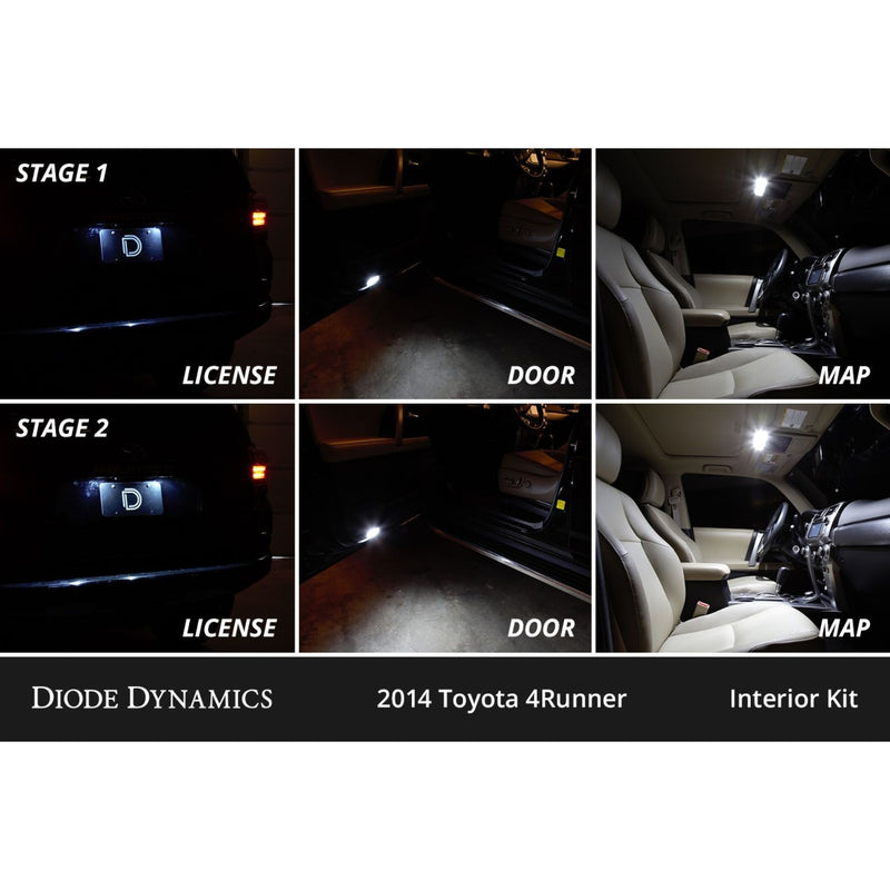 Diode Dynamics Interior LED Conversion Kit for 4Runner (2010-2024)