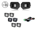 LED Fog Light Pod Replacements Brackets Kit For 2016-2023 Toyota Tacoma - Aspire Auto Accessories