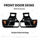 Taco Vinyl Door Skins for Tacoma (2016-2023) - Aspire Auto Accessories