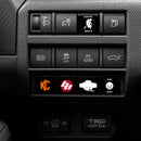 Auxiliary Switch Labels (Upfitter) - 2024+ Tacoma / Land Cruiser / 2025+ 4Runner - Aspire Auto Accessories