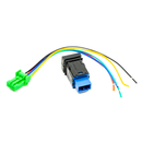 Square Style Dual Function Toyota OEM Style "AMBER & WHITE" Switch - Aspire Auto Accessories