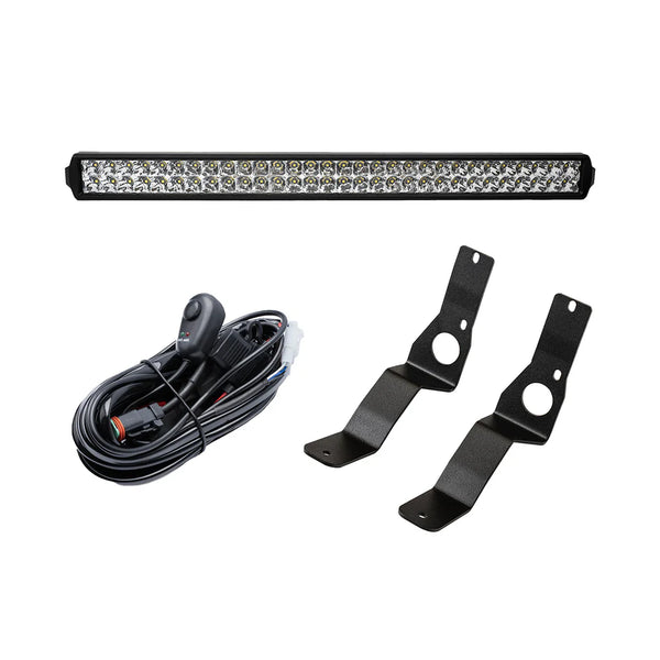 Cali Raised LED 32" Lo Pro Grille LED Light Bar Kit for 4Runner (2025-2026)