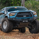 Backwoods Adventure Mods Hi-Lite Overland Front Bumper with Bull Bar for Tacoma (2016-2023)