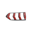 2024-Current Ford Mustang Dry Carbon Taillight Cover - Aspire Auto Accessories
