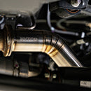 2024-Current Toyota Tacoma Titanium Axle Dump Exhaust Tip - Aspire Auto Accessories