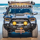 Backwoods Adventure Mods Hi-Lite Overland Front Bumper with Bull Bar for Tacoma (2016-2023)