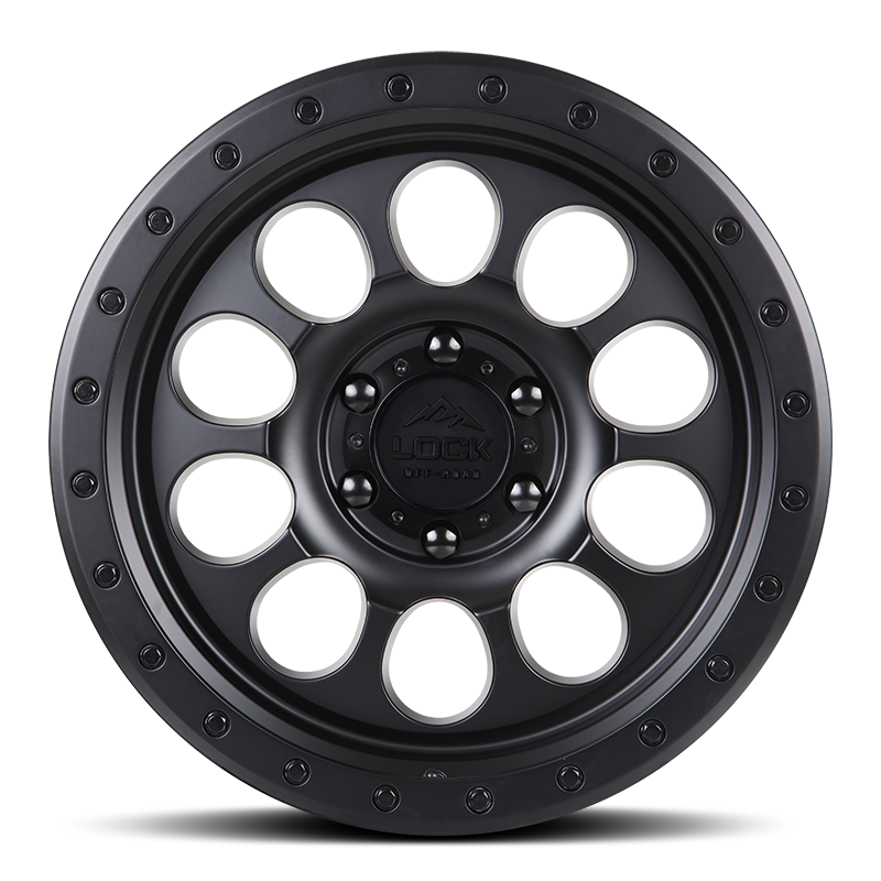 Lock Off-Road 50CAL Wheel (Matte Black)
