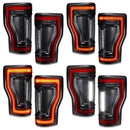 2017-2022 Ford F-250/350 Super Duty Flush Mount LED Tail Lights - Animated Turn Signals - Aspire Auto Accessories
