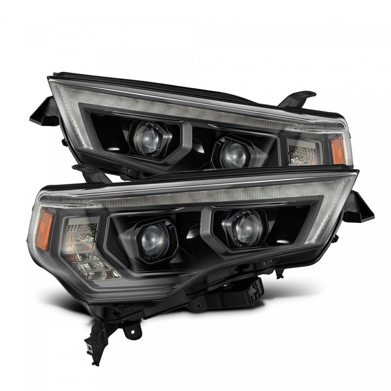 14-20 Toyota 4Runner MK II PRO-Series Halogen Projector Headlights Alpha-Black - Aspire Auto Accessories