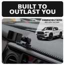 TRAXX™ - Assault Track Picatinny Dash Bracket With 20LITE Phone Holder & Midland Magnetic CB Radio Mic Holder | 2016 - 2023 Toyota Tacoma - Aspire Auto Accessories