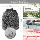 WASH&WHIPS Microfiber Chenille Car Cleaning Mitt - 2pk - Aspire Auto Accessories