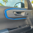 Tufskinz Interior Door Accent Trim Overlay for Ford Bronco Sport (2021-2024) - Aspire Auto Accessories