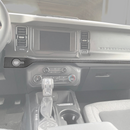 Tufskinz Center Dash Accent Overlay for Ford Bronco (2021-2026) - Aspire Auto Accessories