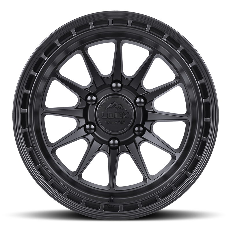 Lock Off-Road Baja Wheel (Matte Black)