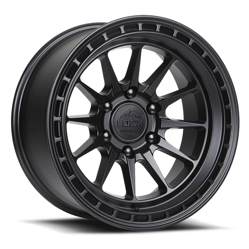 Lock Off-Road Baja Wheel (Matte Black)