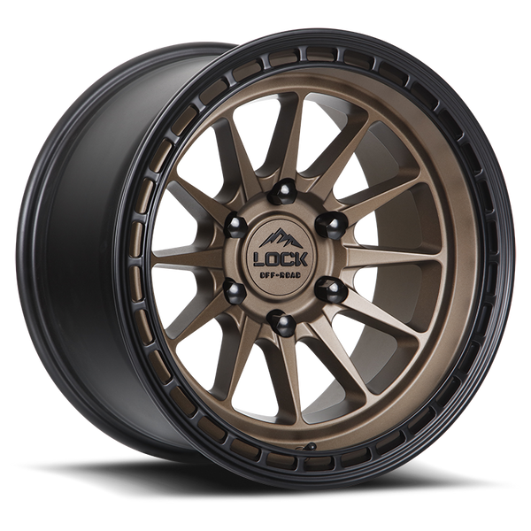Lock Off-Road Baja Wheel (Matte Desert Bronze)