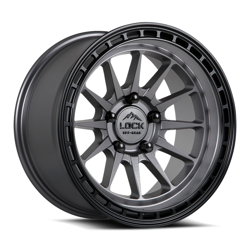 Lock Off-Road Baja Wheel (Matte Grey)
