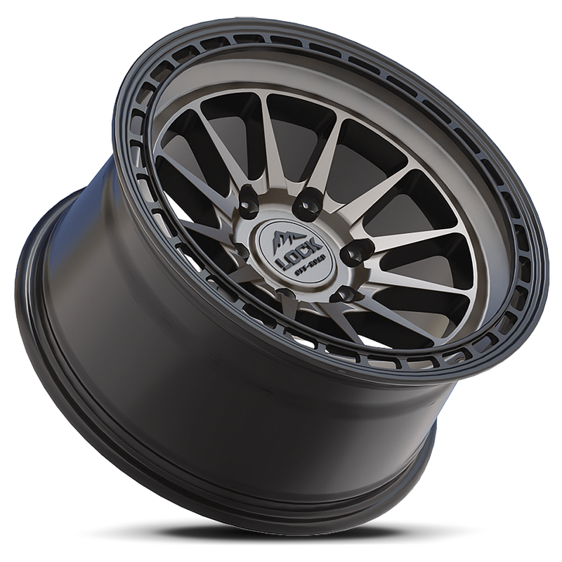 Lock Off-Road Baja Wheel (Matte Grey)