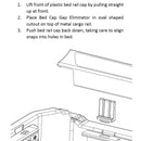 Bed Cap Gap Eliminators (PAIR) - Aspire Auto Accessories