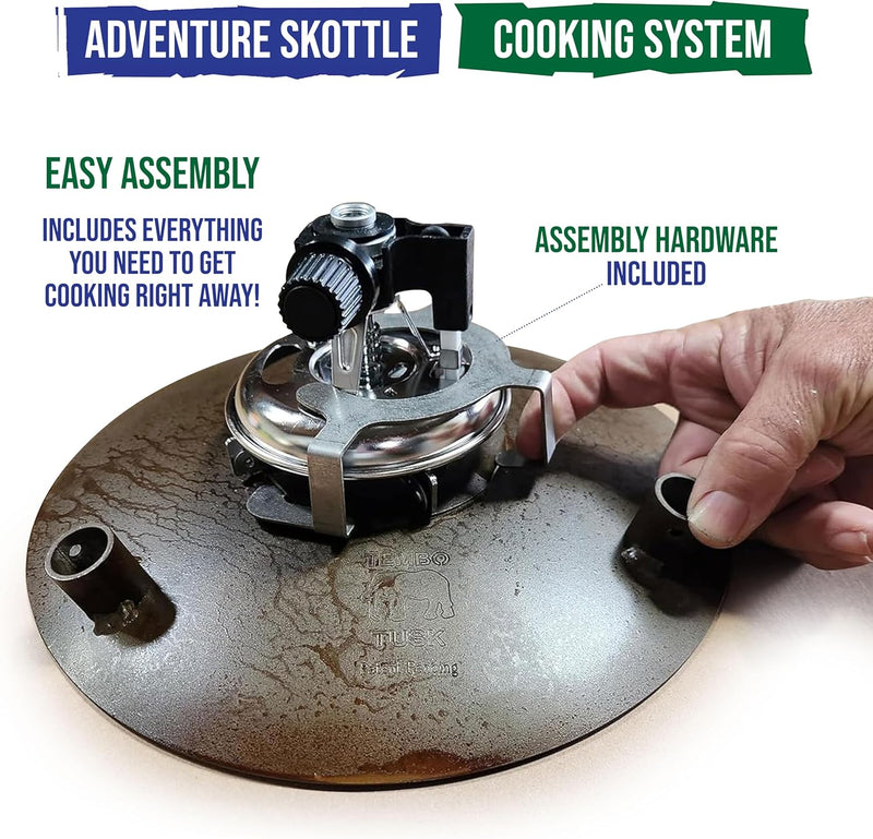 TemboTusk Adventure Skottle Grill Kit