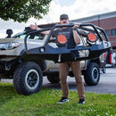 Backwoods Adventure Mods Hi-Lite Overland Front Bumper with Bull Bar for Tacoma (2016-2023)