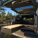 Solid Wood Worx Dual Drawer Storage PreCut Kit for Toyota 4Runner (2025-2026) - Aspire Auto Accessories