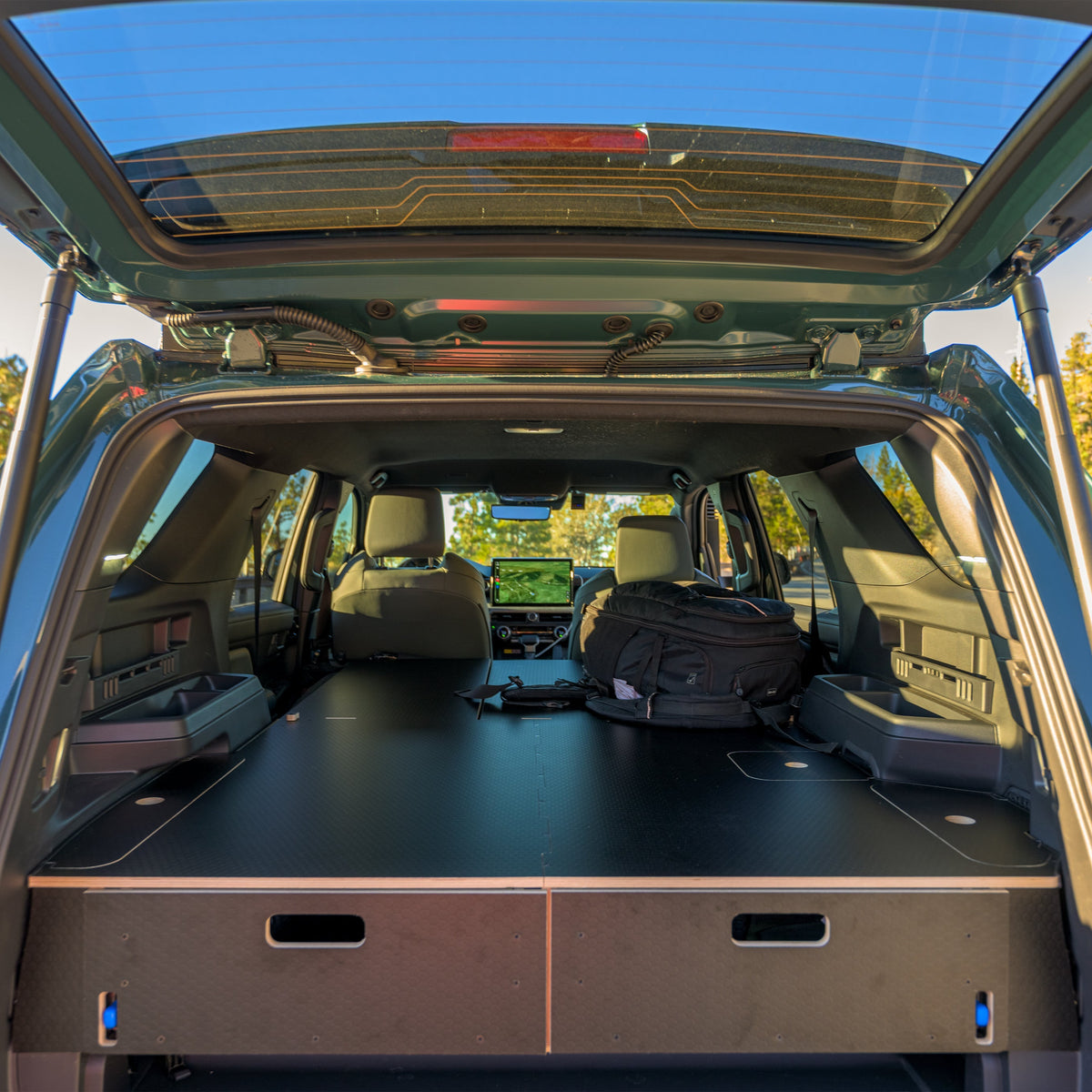 Solid Wood Worx Dual Drawer Storage System PreCut Kit for Toyota