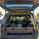 Solid Wood Worx Dual Drawer Storage PreCut Kit for Toyota 4Runner (2025-2026) - Aspire Auto Accessories